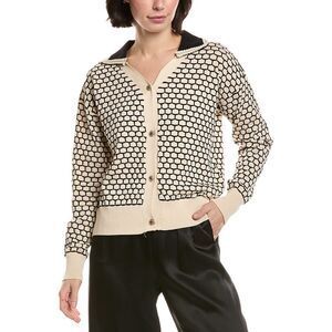 Estellina Womens Cardigan, White